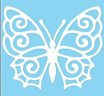 Vysekavač CC Motýl (Lacewing butterfly)